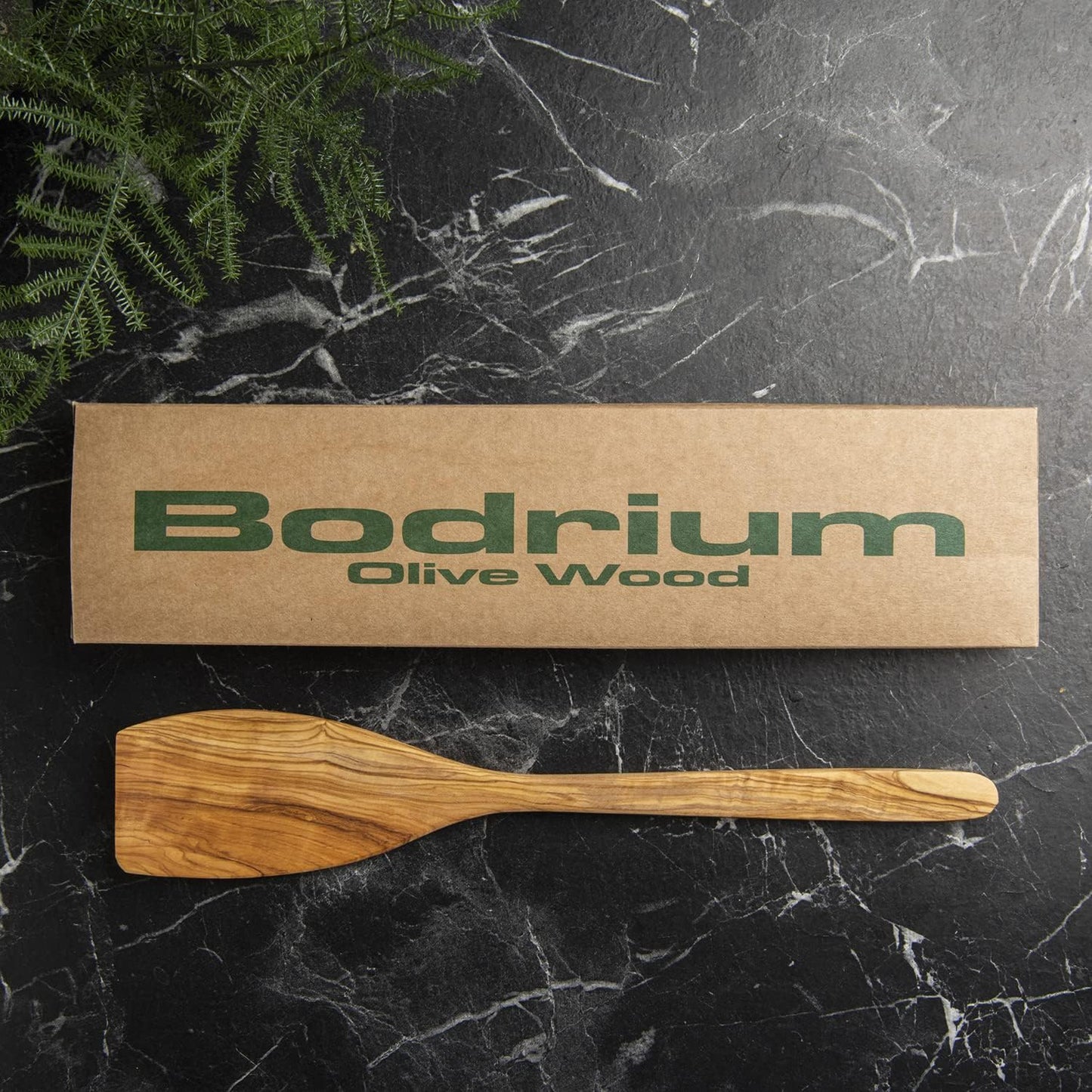 Handcrafted Olive Wood Spatula - Eco-Friendly Cooking Utensil