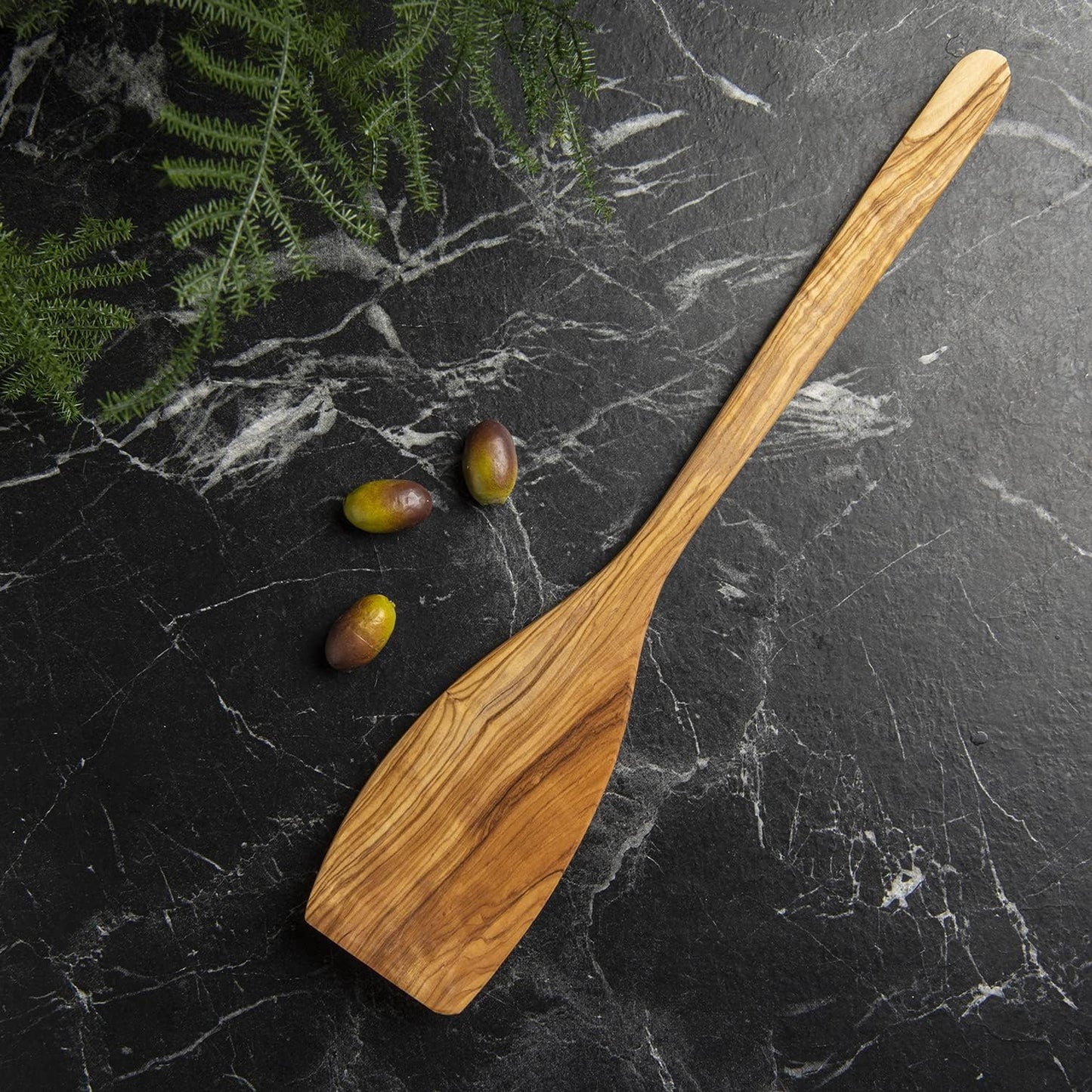 Handcrafted Olive Wood Spatula - Eco-Friendly Cooking Utensil